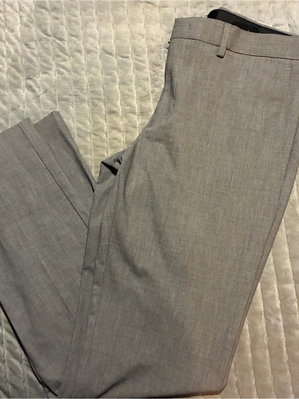 Boys Gray Dress Pants